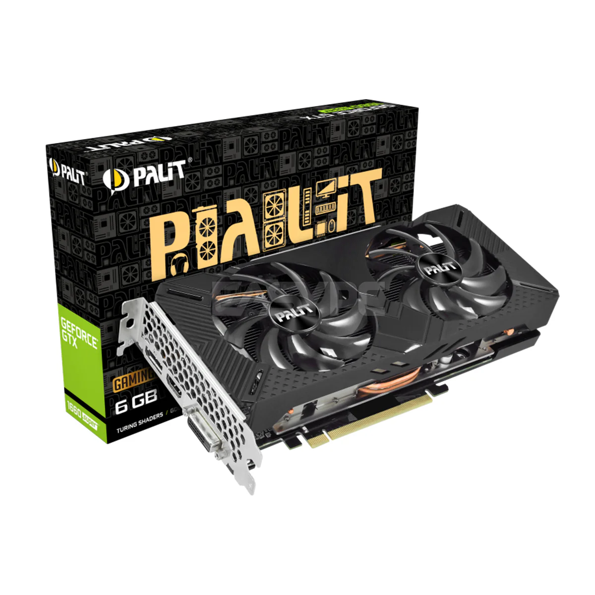 Palit NVIDIA® GeForce GTX™ 1660 Super Gaming Pro OC Videocard 6gb 192bit GDdr6
