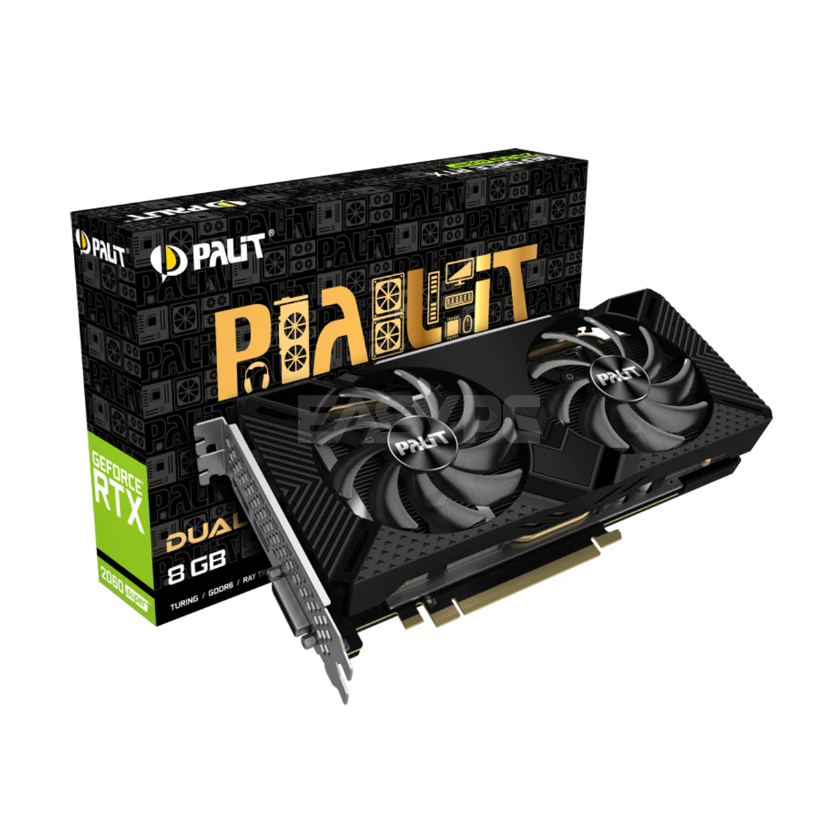Palit NVIDIAÂ® GeForce RTXÂ™ 2060 Super Dual Fan 8gb 256bit GDdr6 Gaming Videocard