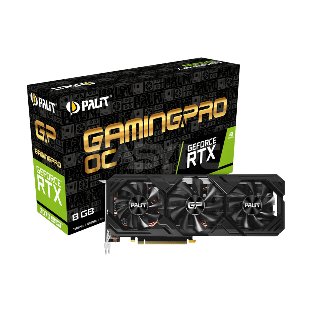 Palit NVIDIA® GeForce RTX™ 2070 Super Gaming Pro OC 8gb 256bit GDdr6 Gaming Videocard