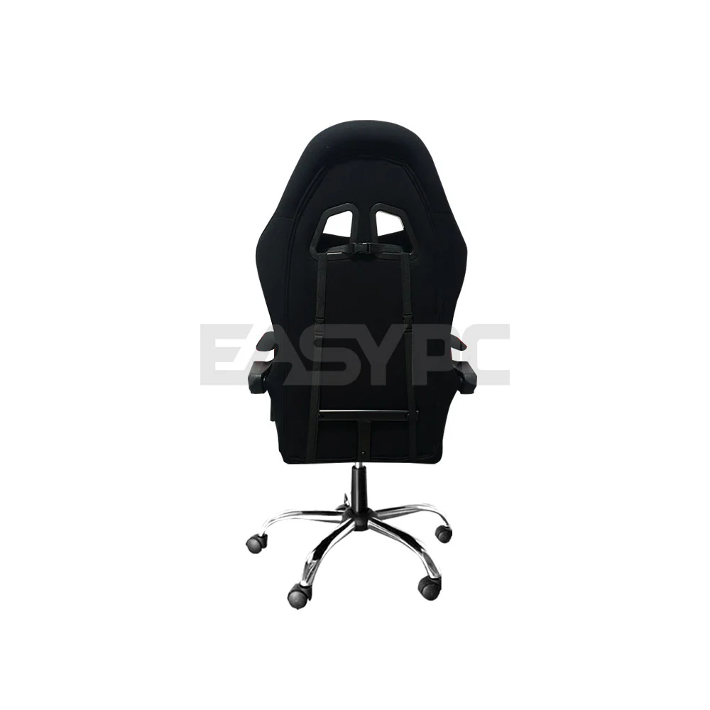 Panther Eclipse Series Steel Legs Gaming Chair Black White - Image 3