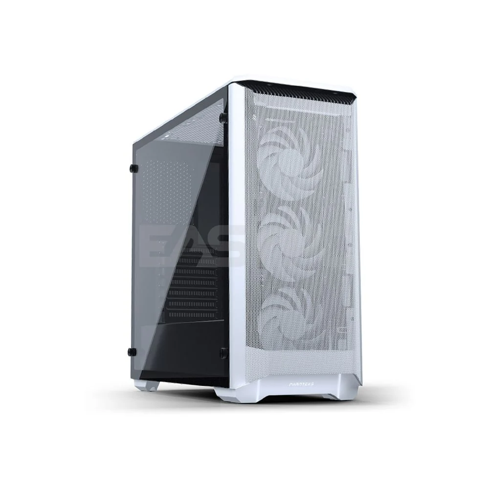 Phanteks Eclipse P400A ATX Mid-tower Mesh Front Panel, Vertical GPU ready, Magnetic Dust Cover, Tempered Glass Black and White 4JTP - Image 5