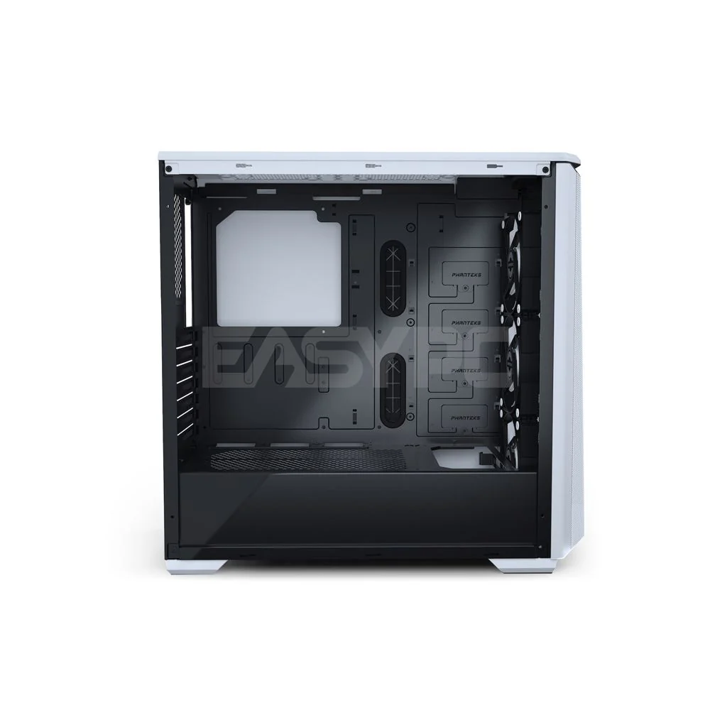 Phanteks Eclipse P400A ATX Mid-tower Mesh Front Panel, Vertical GPU ready, Magnetic Dust Cover, Tempered Glass Black and White 4JTP - Image 8