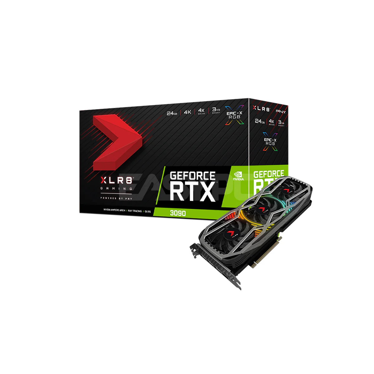 PNY NVIDIA® GeForce RTX™ 3090 XLR8 Epic-X Gaming Videocard 24gb 384bit GDdr6X - Image 7