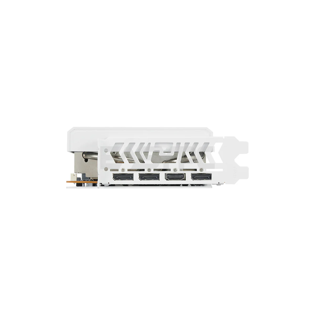 Powercolor HellHound Rx 6700xt 12GBD6-3DHLV2 Spectral White 12gb 192bit GDdr6 An 8+2 phase VRM guarantees better overclocking and stability, increases airflow and air pressure by up to 60% AMD FreeSync Technology Gaming Videocard - Image 4