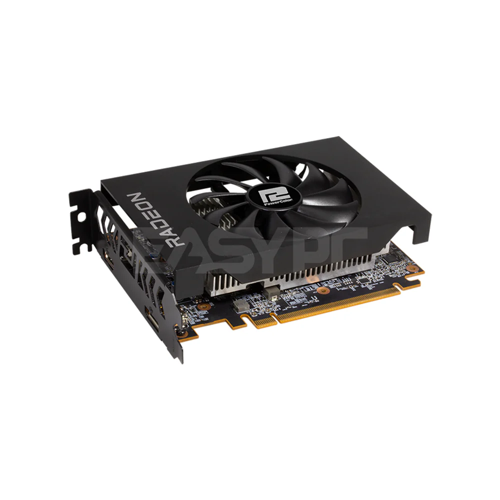 PowerColor Radeon RX 6400 AXRX 6400 4GBD6-DH 64BIT GDDR6 Gaming Videocard - Image 3