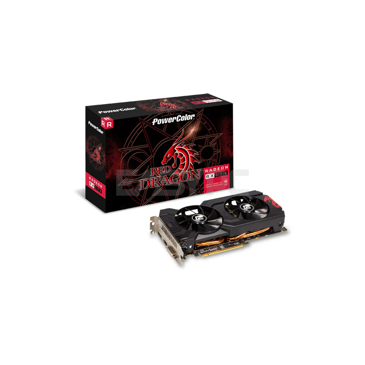 Powercolor Red Dragon RX 570 OC DHDV3/OC Dual Fan 4gb 256bit Gaming Videocard - Image 5