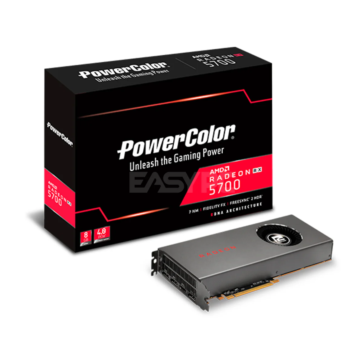Powercolor Rx 5700 Videocard 8GB 256bit GDdr6