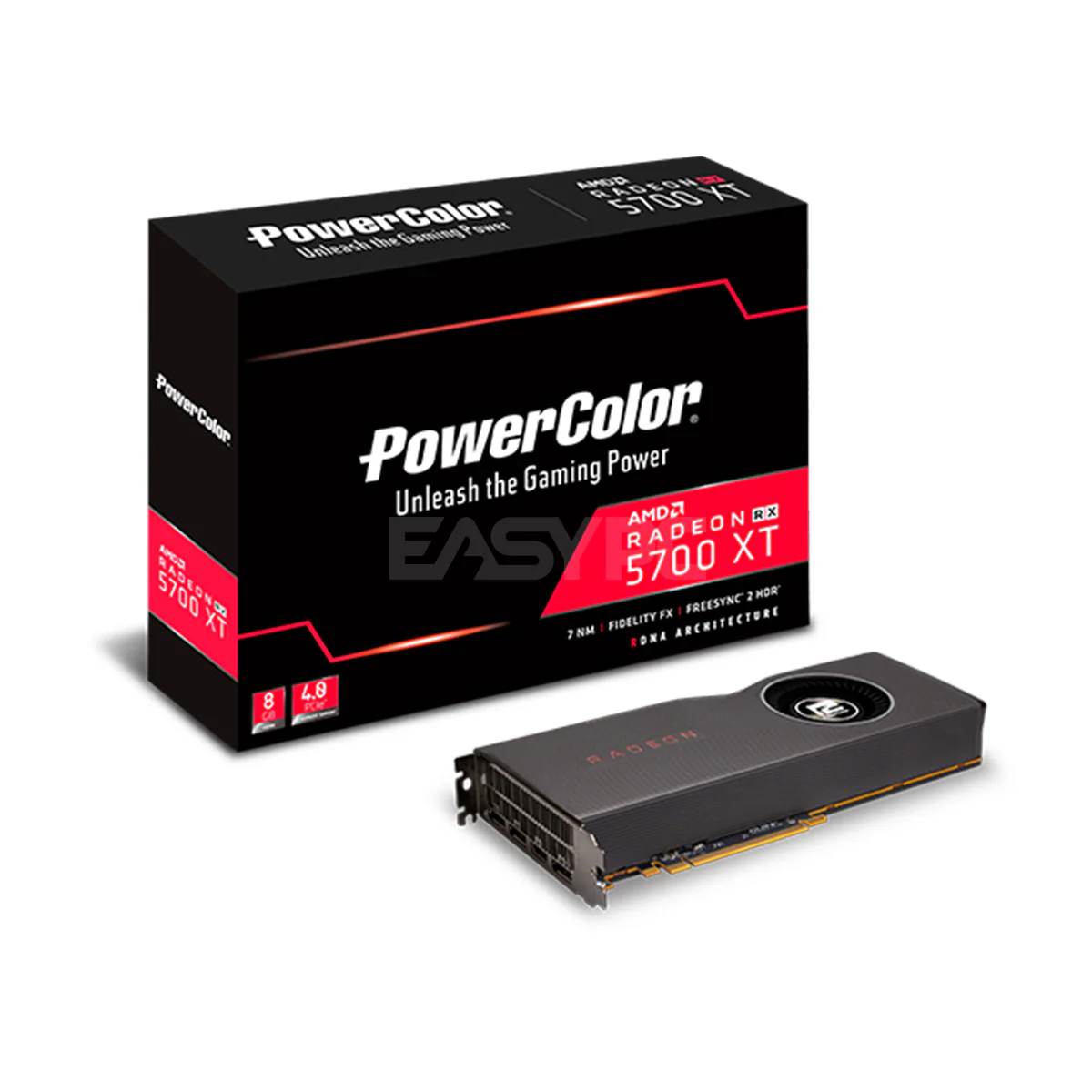 Powercolor Rx 5700XT Videocard 8GB 256bit GDdr6