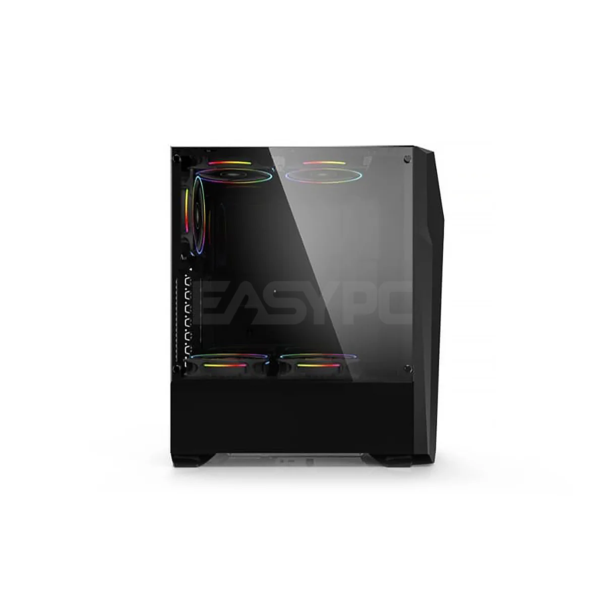 Powerlogic Agile Turdus/ Minokawa/ Frieden ATX Tempered Glass Black/White Gaming Case - Image 7