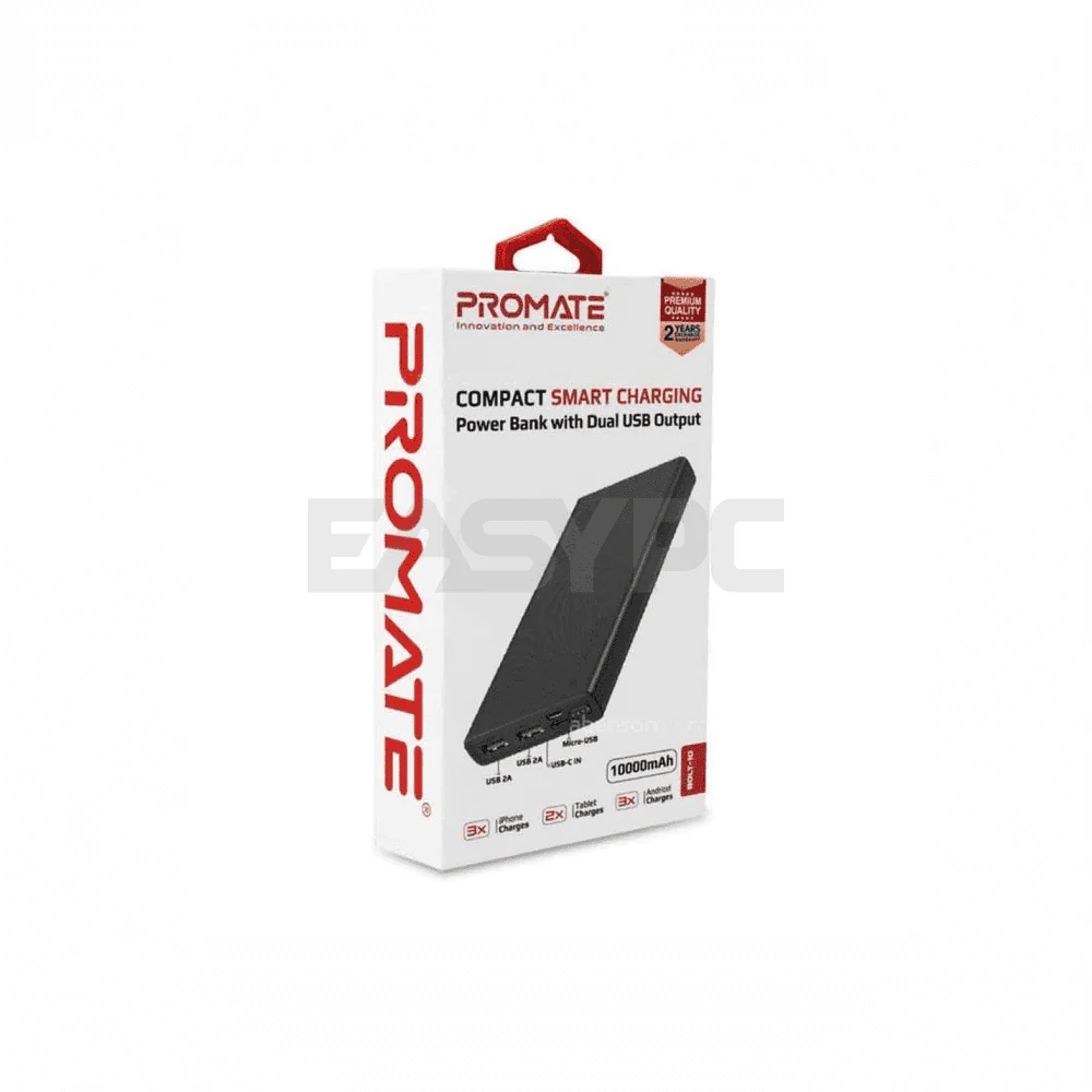 Promate BOLT-10 10000 mAh Powerbank - Image 3
