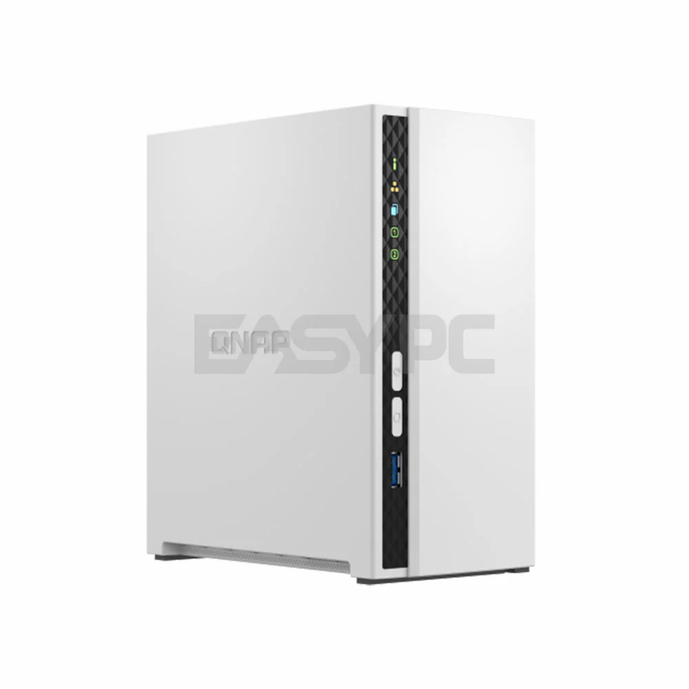 QNAP TS-233 2GB Memory 2-Bay NAS AI-powered image recognition DiskStation - Image 3