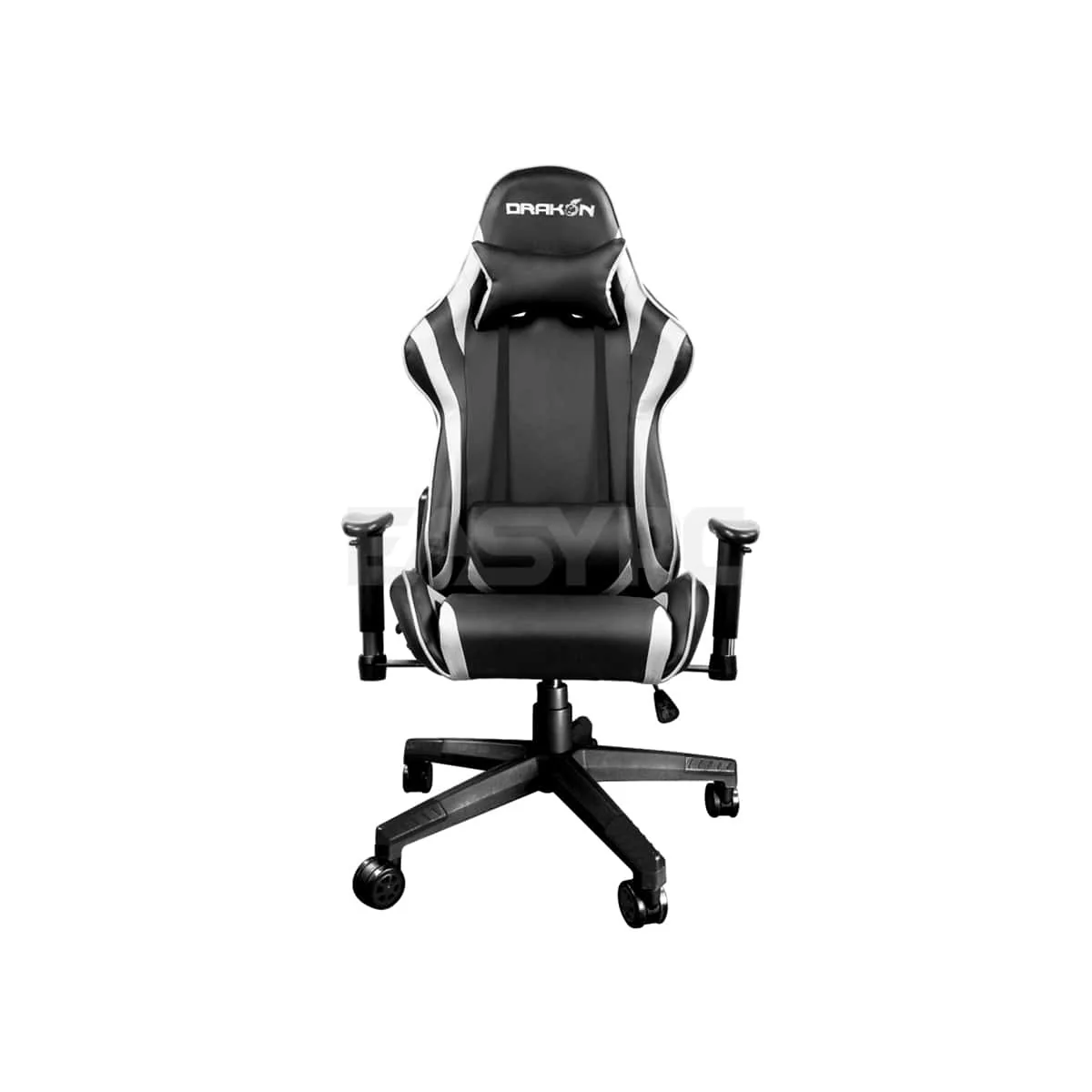 Raidmax Drakon DK706, Sycthetic Leather, PU Cortex for Armrest, Export Grade Quality Gas Lever, Removable Headrest, Ergonomic Backrest, Adjustable Pillows, 2D Adjustable Armrest, Wrap around seat Black/ Blue/Red/ White Gaming Chair 10KEN - Image 8