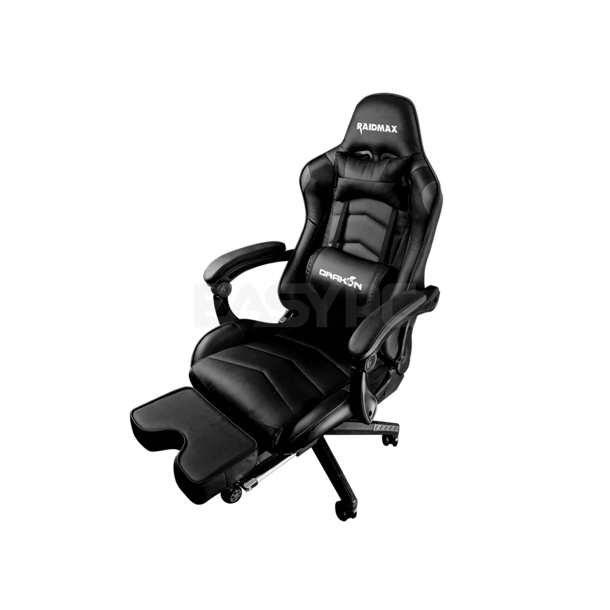 Raidmax Drakon DK709,  Optical Design, Strong and Sturdy, Adjustable Pillows, Black/ Blue/ Red/ White Raidmax Gaming Chair 10KEN - Image 2