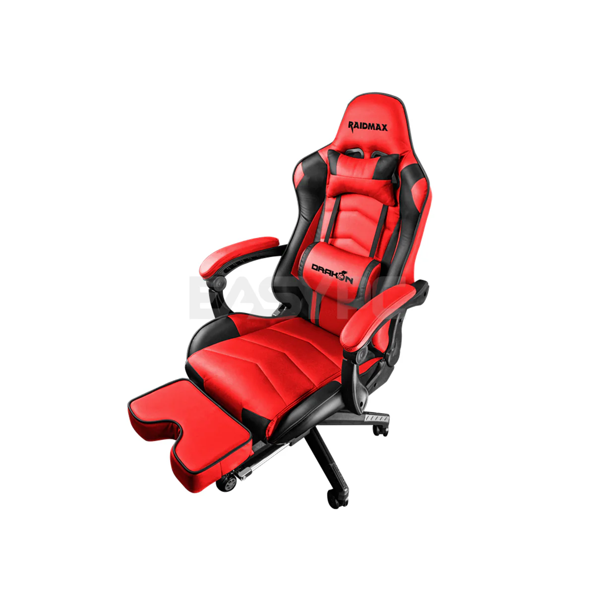 Raidmax Drakon DK709,  Optical Design, Strong and Sturdy, Adjustable Pillows, Black/ Blue/ Red/ White Raidmax Gaming Chair 10KEN - Image 7