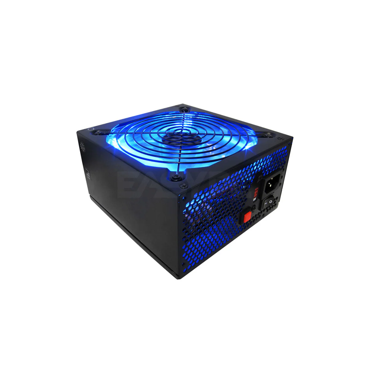 Raidmax Hybrid 530 watts RX-530SS/80+ Bronze/Single Rail +12v/Semi-modular/Blue LED Power Supply RARX1929 10KEN