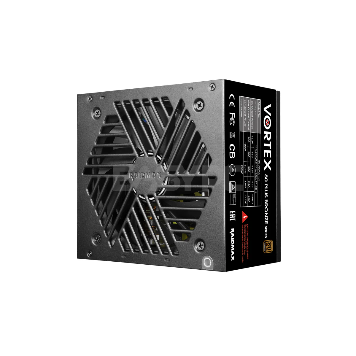 Raidmax RX-700AC-V 700 Watts Vortex 80+ Bronze Power Supply - Image 3