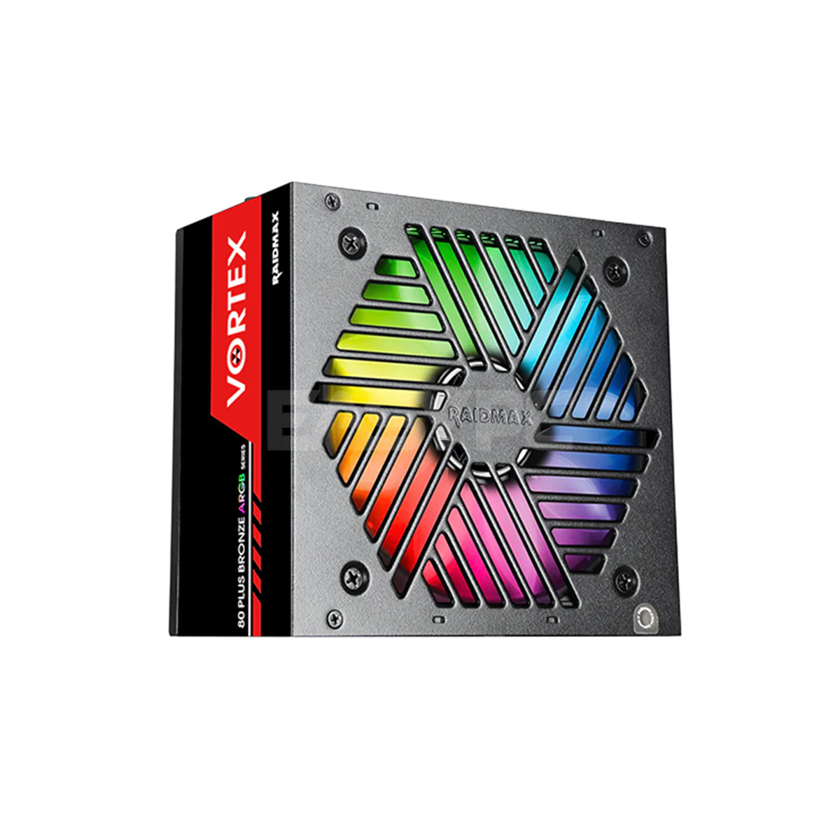 Raidmax Vortex 700 watts RX-700AC-VR/80+ Bronze/Single Rail +12v/ARGB Power Supply RARX1926 10KEN