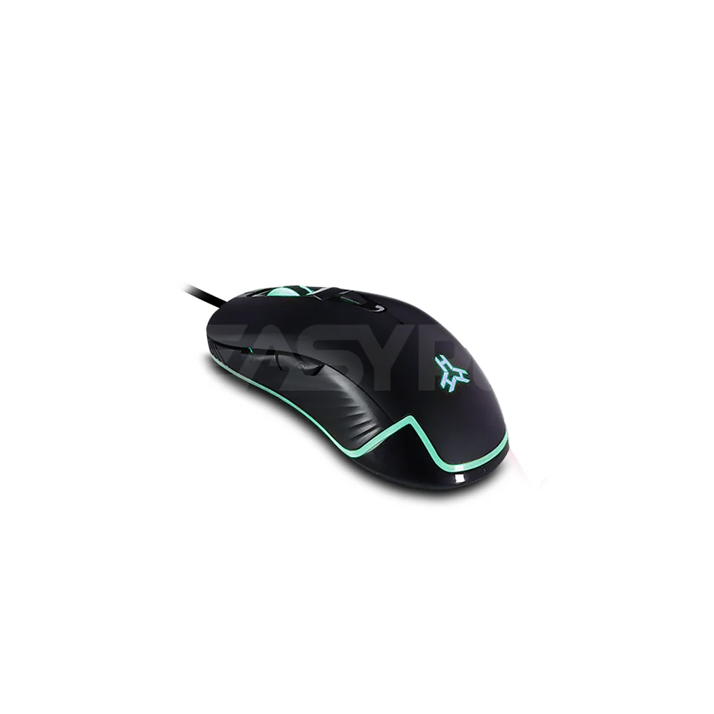 RAKK Alti Illuminated RGY Gaming Mouse + RAKK Daguob Illuminated Gaming Headset White - Image 4