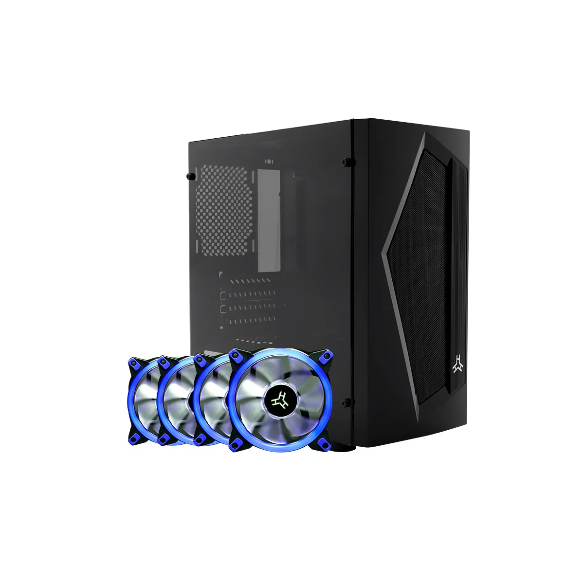 RAKK ANYAG MICRO ATX CASE+RAKK OUNOS X BUNDLES - Image 3