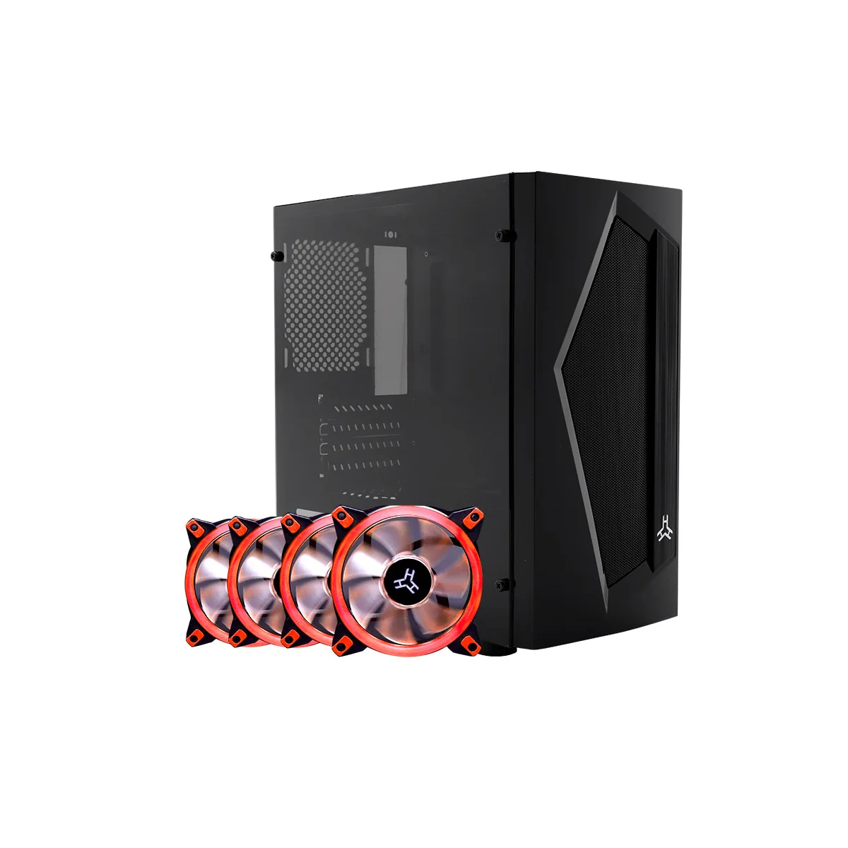 RAKK ANYAG MICRO ATX CASE+RAKK OUNOS X BUNDLES - Image 4