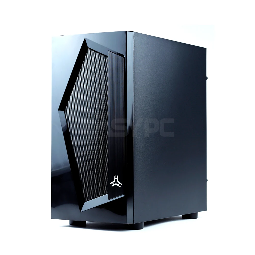 Rakk Anyag Micro Atx Tempered Glass Frost White & Anyag Black Gaming PC Case, Maris Pro Kit and Anyag Black Bundles - Image 3