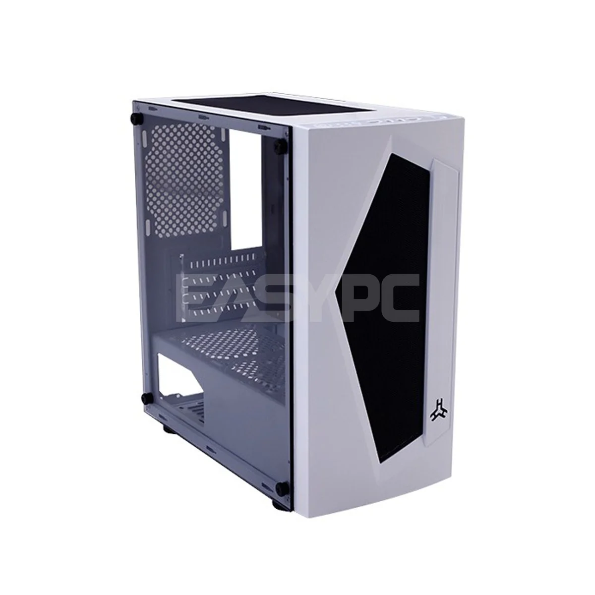 Rakk Anyag Micro Atx Tempered Glass Frost White & Anyag Black Gaming PC Case, Maris Pro Kit and Anyag Black Bundles - Image 7