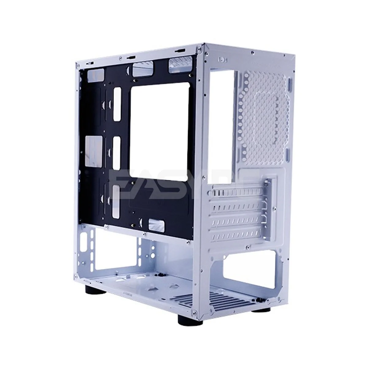 Rakk Anyag Micro Atx Tempered Glass Frost White & Anyag Black Gaming PC Case, Maris Pro Kit and Anyag Black Bundles - Image 9
