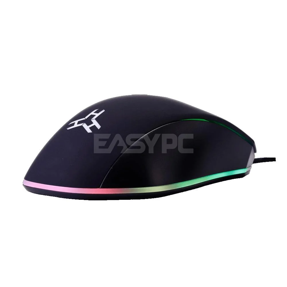 Rakk Aporo RGB Usb 4000 dpi Avago 3050 Best Seller for iCafe Braided Fiber Cable,Mouse Glaiders. Gaming Mouse - Image 5