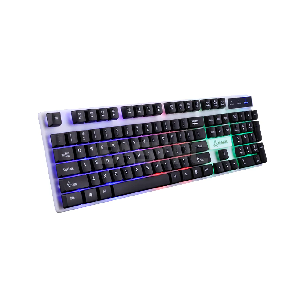 RAKK APTAS ILLUMINATED / Membrane Keyboard and Mouse / No software / Rainbow lighting / Black - Image 3