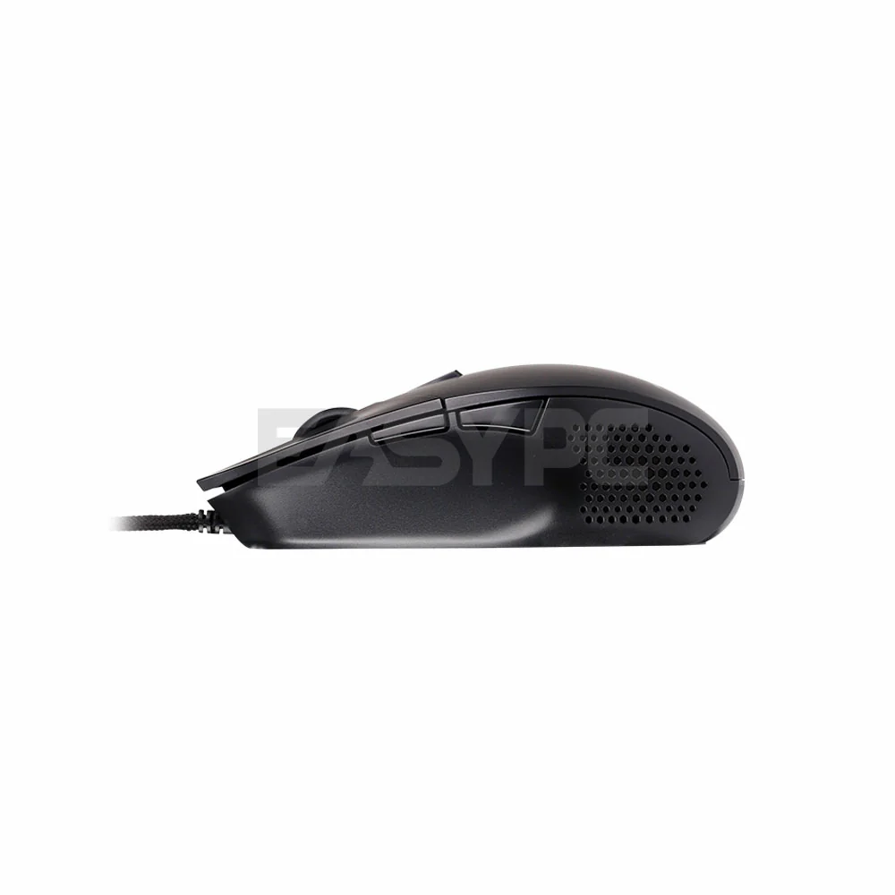 RAKK ARKA Braided Cable Lightweight RGB Gaming Mouse Black - Image 4