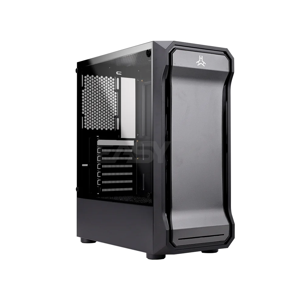 RAKK BAKUD Gaming PC Case Black / RAKK BAKUD PC Case | MARIS PRO CHASSIS FAN 3-in-1 KIT