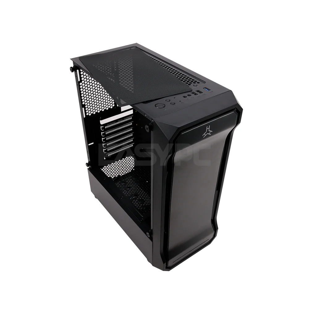RAKK BAKUD Gaming PC Case Black / RAKK BAKUD PC Case | MARIS PRO CHASSIS FAN 3-in-1 KIT - Image 5