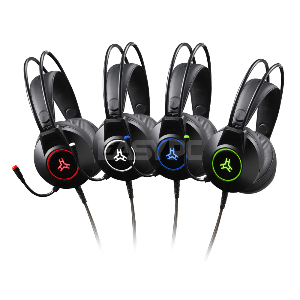 RAKK Daguob Pro 7.1 Gaming Headset Green - Image 5