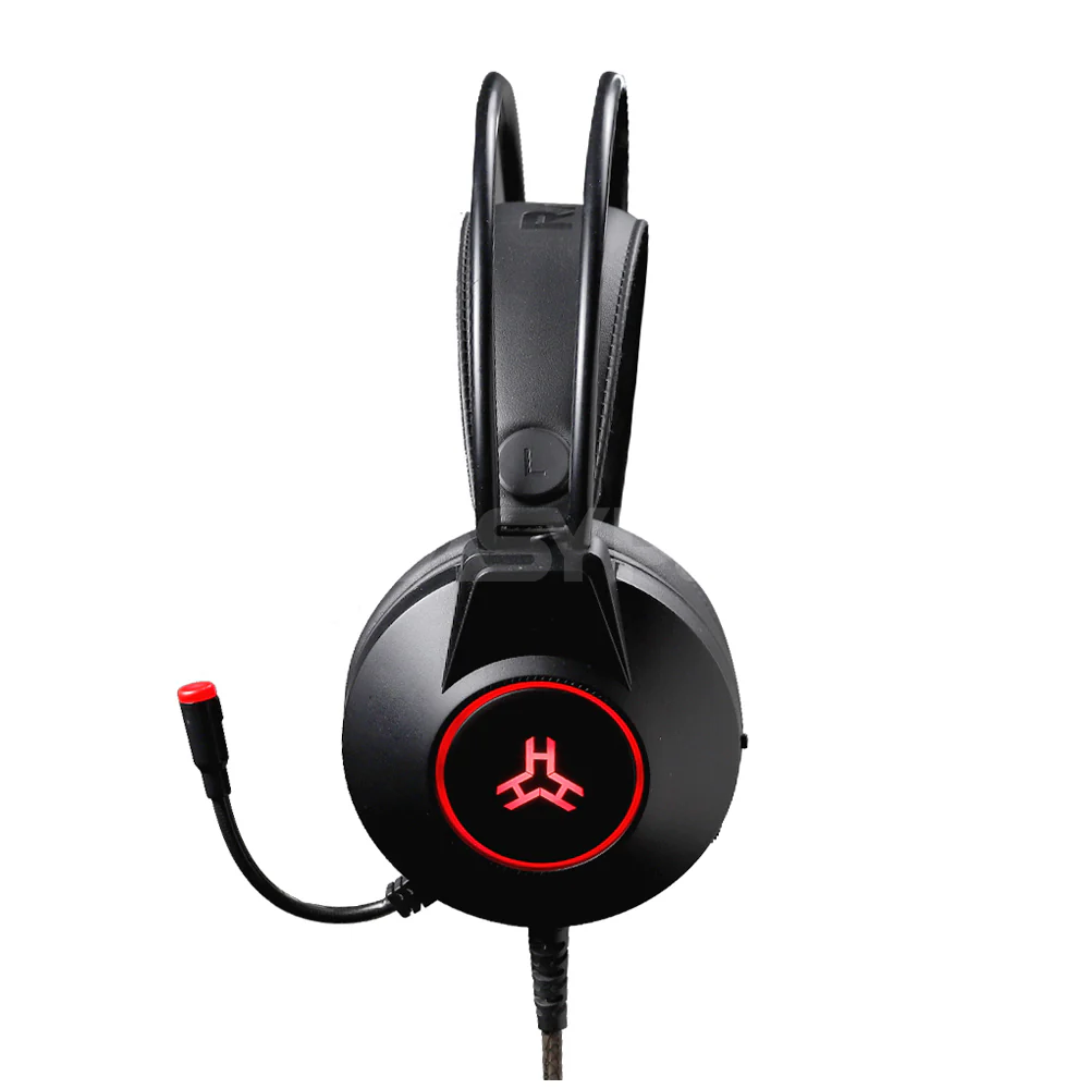 RAKK Daguob Pro 7.1 Gaming Headset Red - Image 3