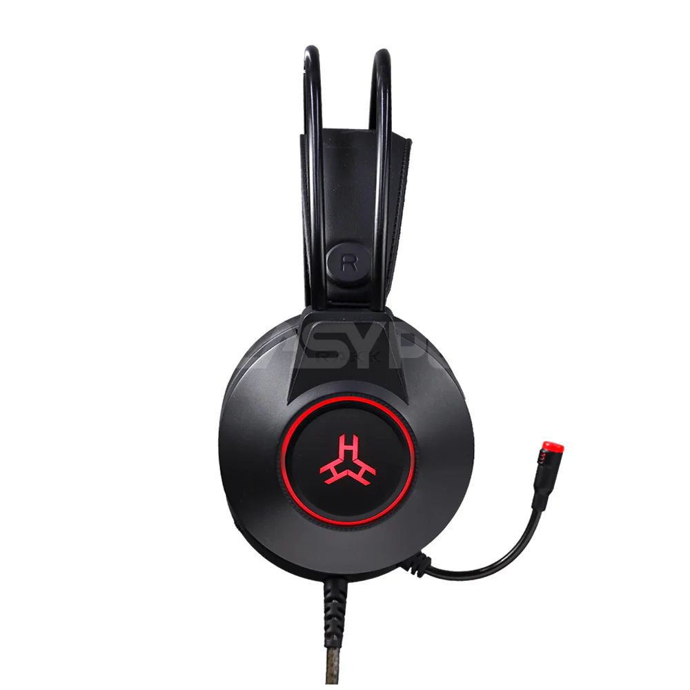 RAKK Daguob Pro 7.1 Gaming Headset Red - Image 4