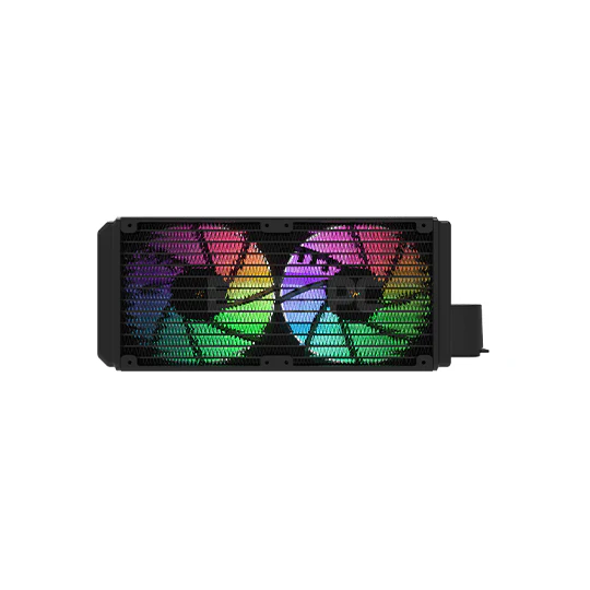 RAKK DANUM 240MM AIO CPU Liquid Cooling RGB Black - Image 4
