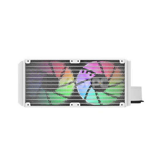 RAKK DANUM 240MM AIO CPU Liquid Cooling RGB White - Image 4