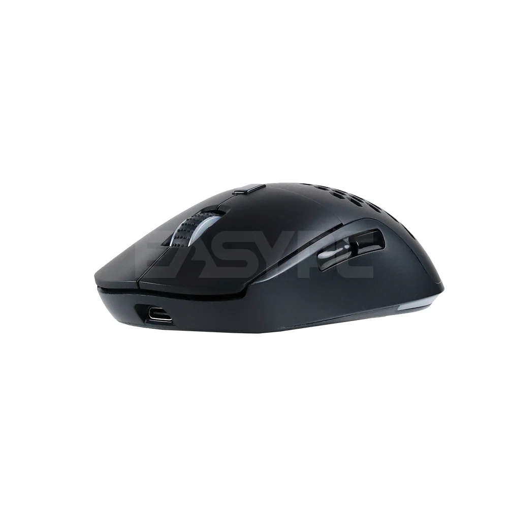 RAKK DASIG X Ambidextrous Hotswap Trimode PMW3325 Huano 80M RGB Gaming Mouse Black - Image 3