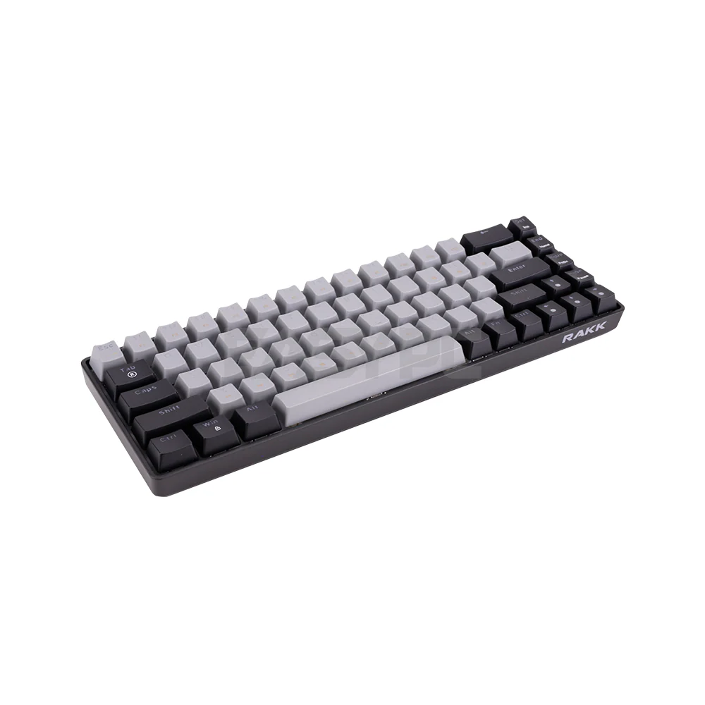 RAKK DIWA V3 68 Keys Huano Switch Mechanical Gaming Keyboard Black/Gray - Image 5