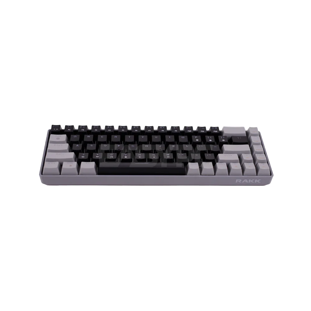 RAKK DIWA V3 68 Keys Huano Switch Mechanical Gaming Keyboard Gray/Black - Image 5