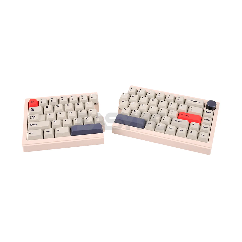 RAKK DUHA / 68 Keys Split | VIA | Top Mount | CIDOO switches | PBT Dyesub Keycaps - Image 3