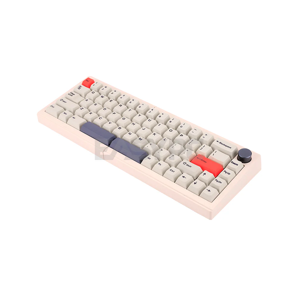 RAKK DUHA / 68 Keys Split | VIA | Top Mount | CIDOO switches | PBT Dyesub Keycaps - Image 4
