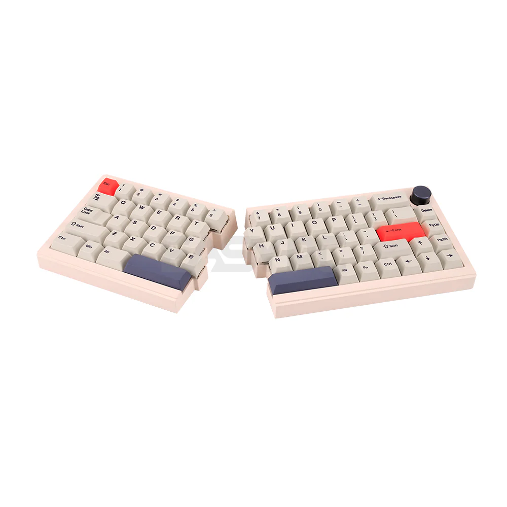 RAKK DUHA / 68 Keys Split | VIA | Top Mount | CIDOO switches | PBT Dyesub Keycaps - Image 5
