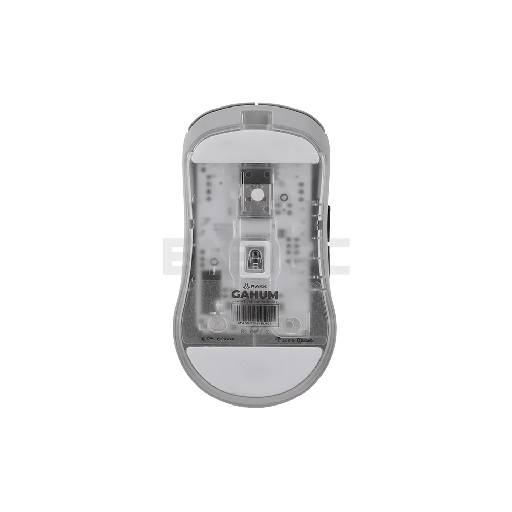 RAKK GAHUM Trimode 3395 Lightweight Gaming Mouse Grey - Image 4