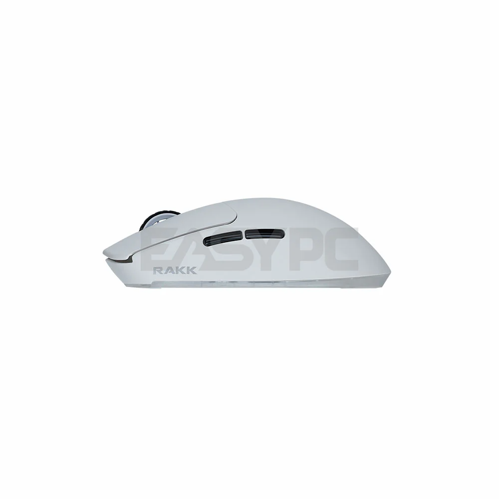 Rakk Gahum Trimode 3395 Lightweight Minimalist Design Black and White Gaming Mouse - Image 8