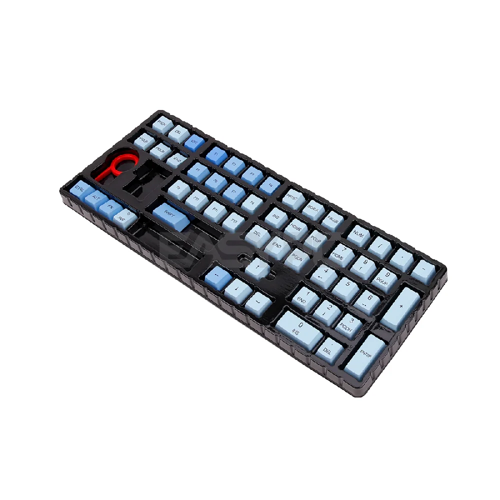 RAKK GRADIENT PBT Keycaps Dye-Sub OEM Profile Blue, Green, or Pink - Image 3