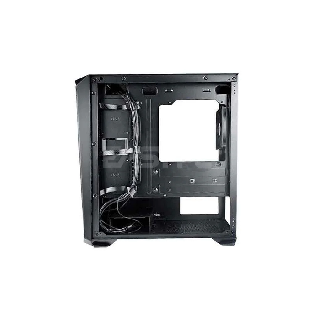 Rakk Haliya ATX Mid Tower Tempered Glass, Support mATX, iTX with 120mm fan Black/White PC Gaming Case - Image 4