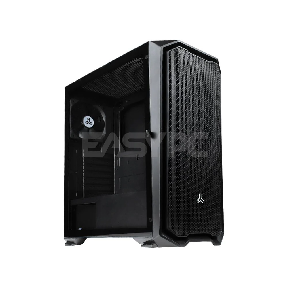 RAKK Haliya ATX Gaming Case Black and RAKK Maris Pro PC Lighting Kit RGB Bundle - Image 3