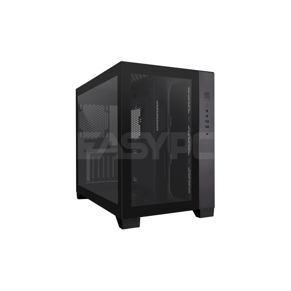 RAKK HAMRUS Gaming PC Case ATX Black
