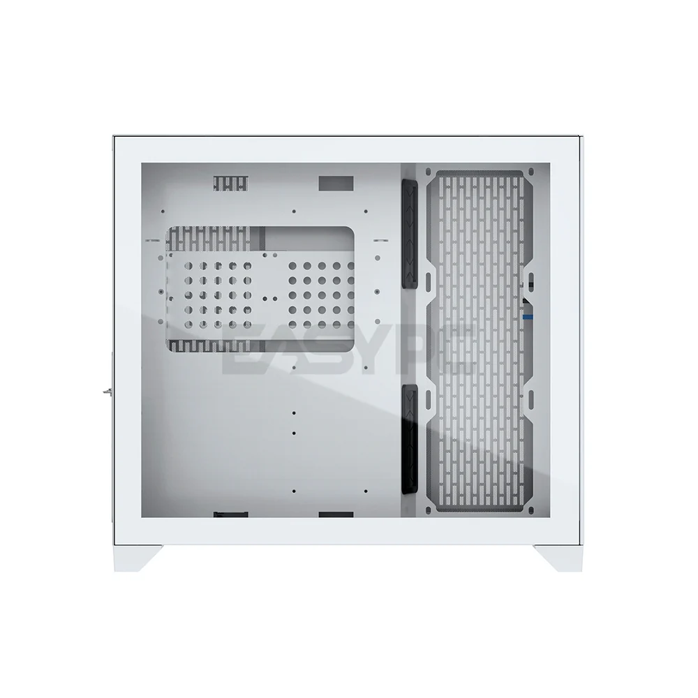 RAKK HAMRUS Gaming PC Mid Tower Case White Support E-ATX up to 275 mm wide Motherboard - Image 3